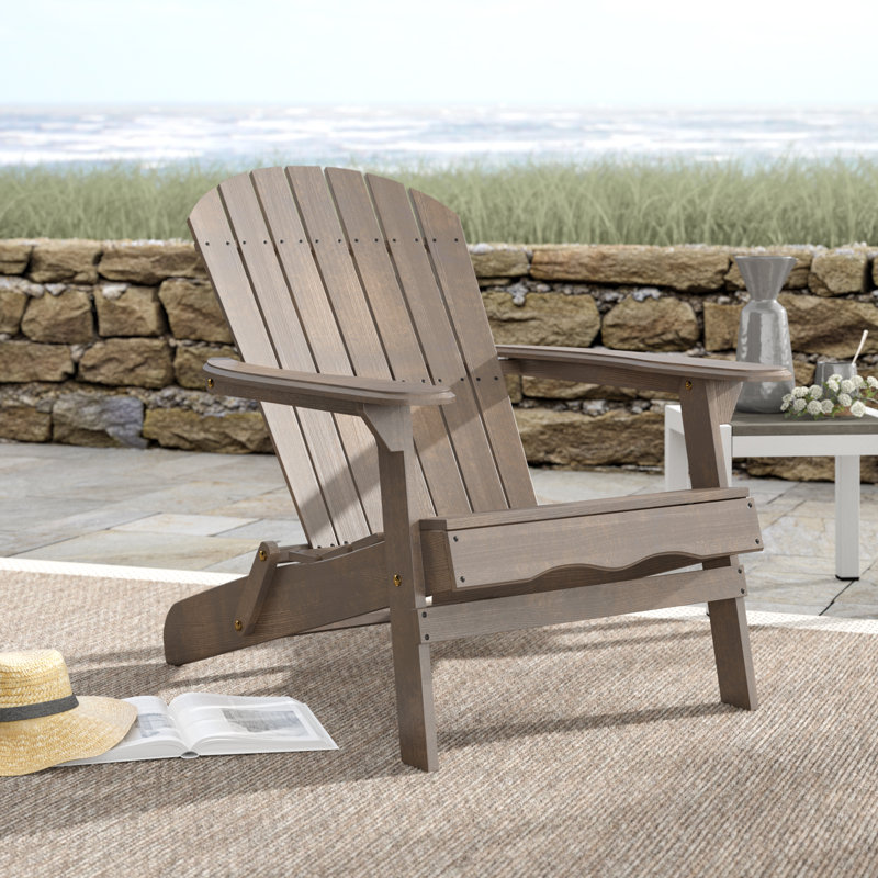 Birch Lane™ Ridgeline Solid Wood Folding Adirondack Chair & Reviews